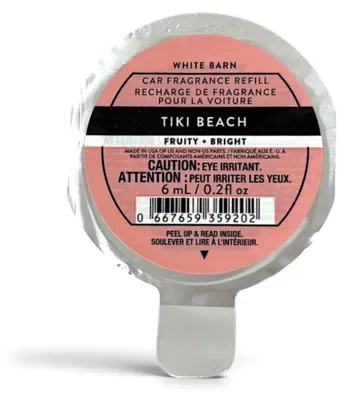 Image de Diffuseur de parfum pour voiture Bath & Body Works - Recharge TIKI BEACH, 6 ml
