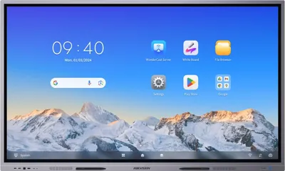 Obrázek produktu pro Hikvision Ultra Series DS-D5C75RB/A(EDLA), Interaktivní plochý panel, 190,5 cm (75"), LED, 3840 x 2160 px, Wi-Fi, 16/7