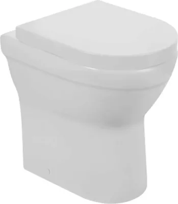 Produktbild von Verosan+ Cozy Stand-WC - spülrandlos, erhöht, mit Sitz absenkbar und abnehmbar
