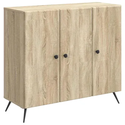 Produktbild von “2026 Modern“ Braun Sideboard Sonoma-Eiche 89 x 34,5 x 80 cm Holzwerkstoff - Designermöbel 25997 - Kommoden