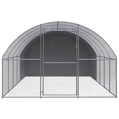 Immagine prodotto di Pollaio per Esterni 3x6x2 m in Acciaio Zincato