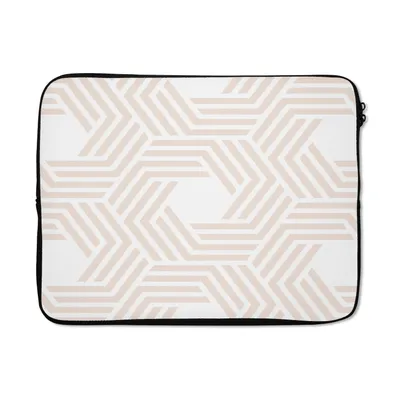 Produktbild von MuchoWow® Laptop Hülle 15 Zoll Abstrakt - Muster - Entwurf Laptoptasche - Laptoptasche - Sleeve - Rundum-Schutz