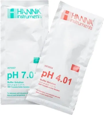 Obrázok produktu pre HANNA pH 4,01/7,01 Kalibrierkit