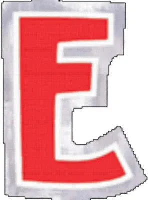 Produktbild von 48 Ballonsticker Buchstabe E