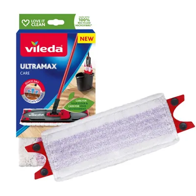 Zdjęcie produktu dla Nakładka na mopa Ultramax Care płaski 1szt Vileda
