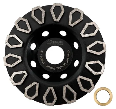 Image de Disque abrasif diamanté de 115 mm pour pierre et marbre