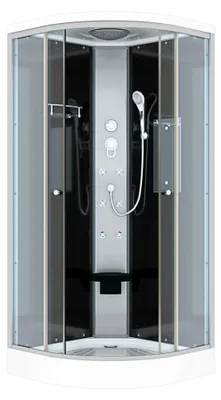 Produktbild von Duschkabine Fertigdusche Dusche Komplettkabine D10-03T0 80x80 cm