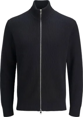 Produktbild von Jack & Jones Perfect Plus Size Vollreißverschluss Pullover Schwarz 3XL Herren Schwarz 3XL
