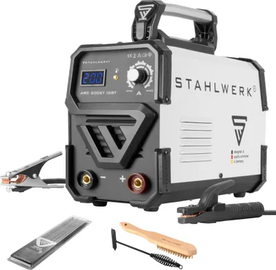 Produktbild von STAHLWERK Schweißgerät ARC 200 ST IGBT MMA E Hand Inverter 200 A Double Board