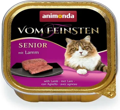 Produktbild von animonda Vom Feinsten Senior mit Lamm, Senior, Lamm, 100 g