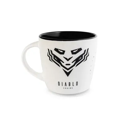 Zdjęcie produktu dla DIABLO Kubek Ceramiczny 300 ml | Gamingowy Gadżet dla Gracza | Biało-czarny