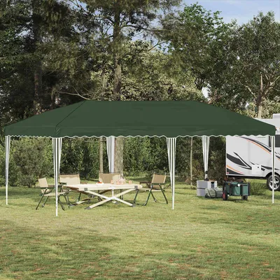 Produktbild von Möbel Pop-up Partyzelt 575 x 290 x 245 cm GrünPavillons & Partyzelte - Pavillons & Partyzelte c6615