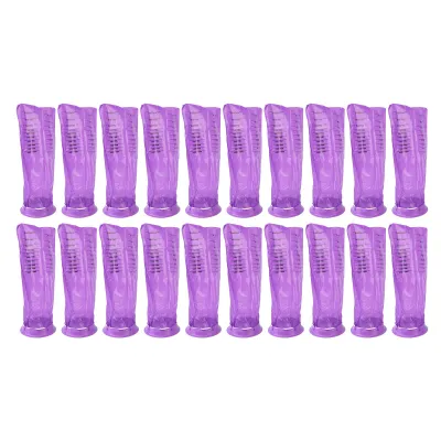 Imagen del producto de 20 bolsas desechables para vómitos, ideales para viajes en coche, resistentes a fugas, para personas con náuseas o mareos