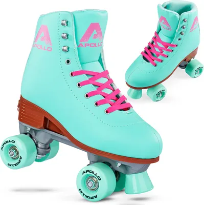 Produktbild von Apollo Rollschuhe »Disco Quads« Gr. M 35-38 Lagoon Inliner Inlineskates