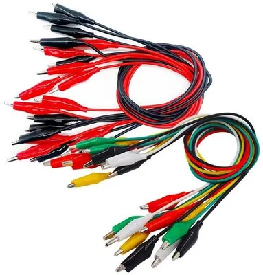Produktbild von Kabelverbinderset | 20 Stück | Testkabel Jumper | Dubbelkoppige Klemmen | Meetkabel Set | Kabelklemmen Middenlijn