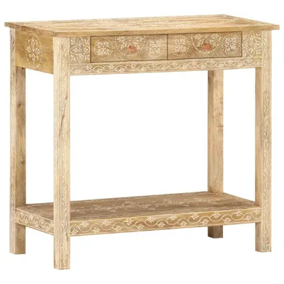 Obrázek produktu pro Konzolový stolek 80 x 35 x 74 cm masivní mangovníkové dřevo
