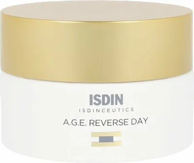 Zdjęcie produktu dla ISDIN ISDINCEUTICS A.G.E. Reverse Day, Krem na dzień, Kobiety, Skóra uniwersalna, Twarz, Przeciwstarzeniowy, Nawilżający, 50 g