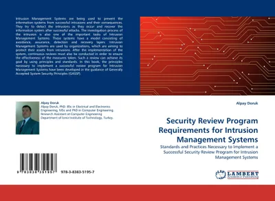 Produktbild von Security Review Program Requirements for Intrusion Management Systems