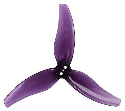 Produktbild von Gemfan Hurricane 3630-3 3.6 Zoll 3-Blatt Propeller Clear Purple (2CW+2CCW)