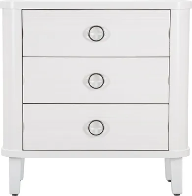 Immagine prodotto di Cassettiera Shine 81 x 84 x 40 cm Metallo Abete MDF Bianco