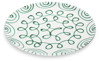 Immagine prodotto di Vetroceramica Gmundner Verde fiammato, piatto da portata Coppa (Ø 32 cm)