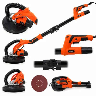 Obrázek produktu pro Bruska na sádrokarton s teleskopickou rukojetí Kraft&Dele KD1541, 710 W, Obrázek vytvořený pomocí AI