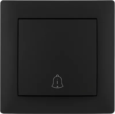 Image de Bouton de sonnette VCX WESA LC 06 Noir