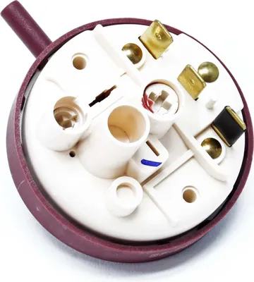 Produktbild von Wiltec Druckschalter für 3/1 Kleinhebeanlage 600 W, Ersatz Druckschalter für Hebeanlage, Ersatzteil mit Schlauchanschluss für Abwasserhebeanlage