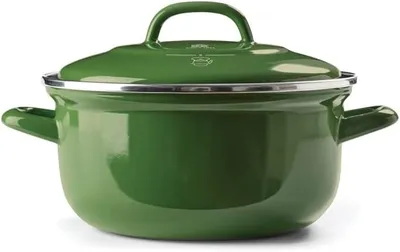 Obrázok produktu pre Kastról 20 cm, 2.5 litra, zelený, na indukciu, na dusené jedlá