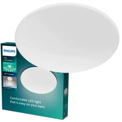 Zdjęcie produktu dla Philips Funkcjonalność Lampa sufitowa Moire 36 W, LED, Niewymienialne źródło światła, 4000 K, 3800 lm, IP20, Biały