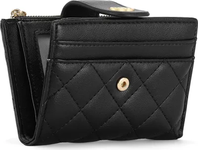 Produktbild von Geldbörse Damen Klein,Kleines Portemonnaie Damen Geldbeutel Leder mit RFID Blocker Portmonee Damen Klein,Geschenke Frauen Brieftasche Slim Wallet