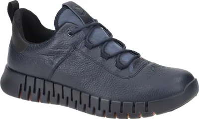 Produktbild von Ecco GRUUV Herrenschuhe - bequeme Schnür Halbschuhe blau Freizeit NEU