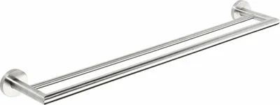 Immagine prodotto di Sapho X-STEEL - Portasciugamani doppio, lunghezza 655 mm, acciaio inox XS403