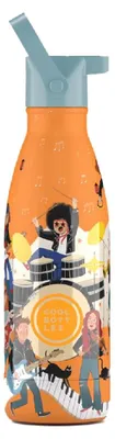 Zdjęcie produktu dla Cool Bottles - Termos na wodę dla dzieci - Bidon ze stali nierdzewnej - 350 ml