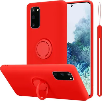 Zdjęcie produktu dla Cadorabo DE-151294, Samsung, Samsung Galaxy S20, Czerwony