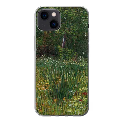 Produktbild von MuchoWow® Handyhülle Schutzhülle Hülle für iPhone 13 mini Asnières - Vincent van Gogh Silikon Softcase Handy Hülle - Softcase
