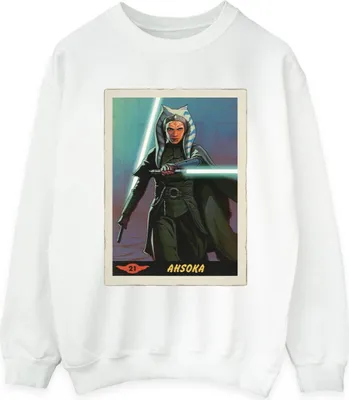 Produktbild von Star Wars - "The Mandalorian" Sweatshirt für Damen BI39306 (S) (Weiß)