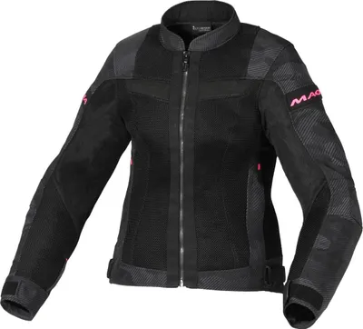 Produktbild von Macna Velotura Camo Damen Motorrad Textiljacke, schwarz/camouflage, S