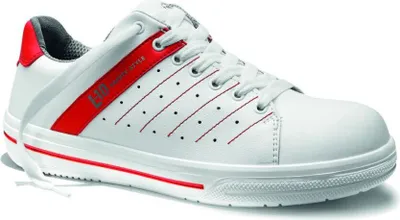 Produktbild von Elten NORRIS white-red Low ESD O1 Berufshalbschuh 972220 47 EU