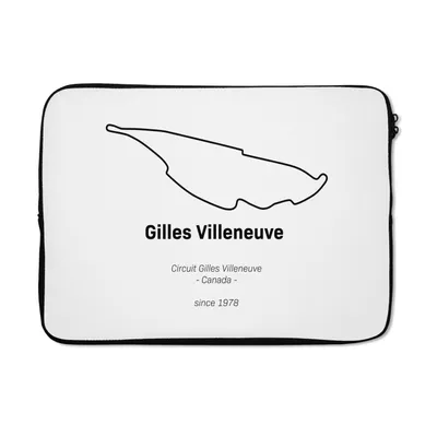 Produktbild von MuchoWow® Laptop Hülle 14 ZollFormel 1 - Kanada - Rennstrecke Laptoptasche - Laptoptasche - Stoßsicher - Schutzhaube