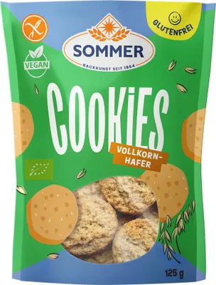 Produktbild von Sommer Vollkorn Hafer Cookies  125g