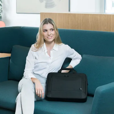 Zdjęcie produktu dla DICOTA Eco Top Traveller BASE, Torba ładowana od góry, 43,9 cm (17.3"), Pasek na ramię, 850 g