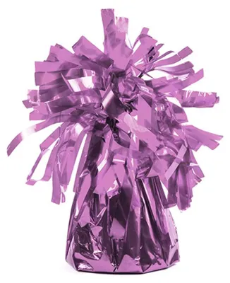 Produktbild von Folat Ballongewicht aus Folie, 170g, Shiny Rose, 12 cm hoch, mit fester Öse
