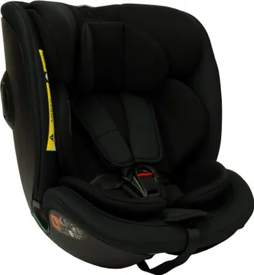 Produktbild von Novi Jaimy Pro i-Size Kindersitz (R129) – 360° drehbar – ab Geburt bis 150 cm – kompatibel mit Isofix-Basis - Schwarz
