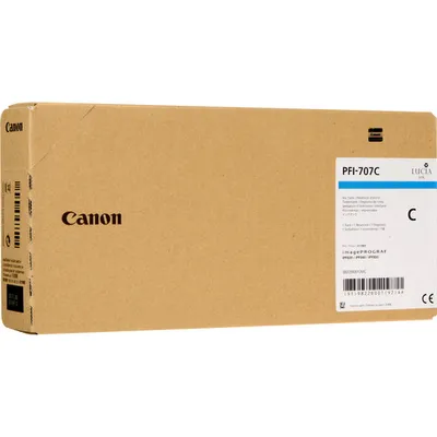 Produktbild von Canon PFI-707 C Tinte cyan