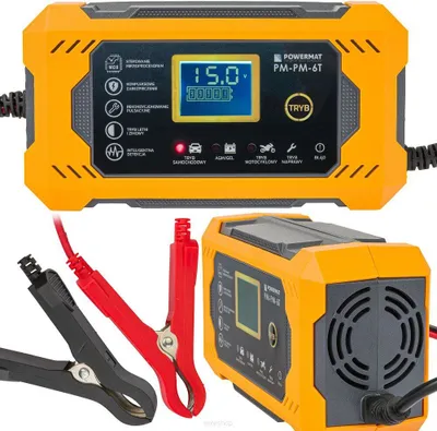 Obrázok produktu pre Batérie mikroprocesor 230V / 50Hz usmerňovač menič napájania nabíjačky batérií nabíjačka do auta nabíjačka mikroprocesor nabíjačka