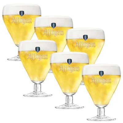 Productafbeelding van Bierglas - Set van 6 - 300 ml - Glas