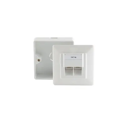 Produktbild von shiverpeaks BS74272-SET RJ-45 Weiß Steckdose (BS74272-SET)