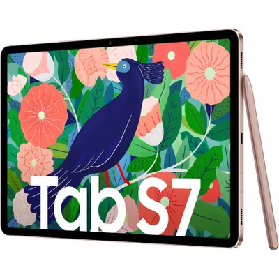 Produktbild von Samsung Galaxy Tab S7 SM-T875N, 27,9 cm (11"), 2560 x 1600 Pixel, 128 GB, 6 GB, Android 10, Bronze