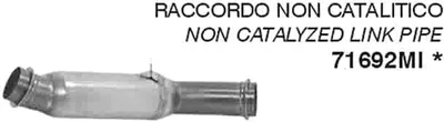 Image de Connecteur central non-catalytique ARROW pour KTM